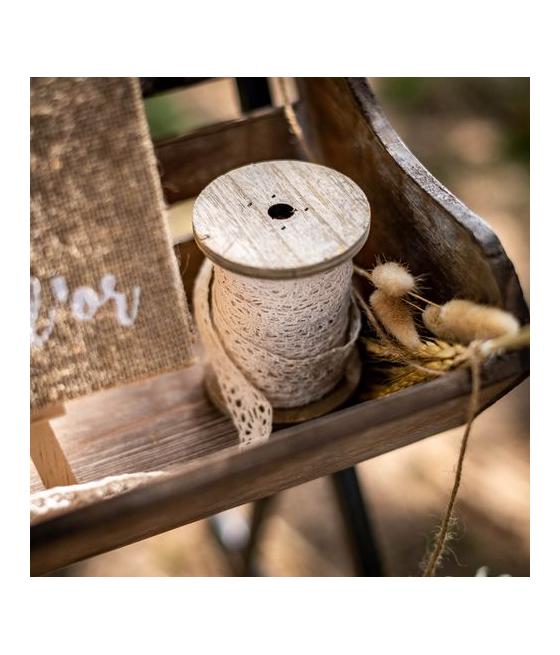 Bobine Dentelle Ivoire