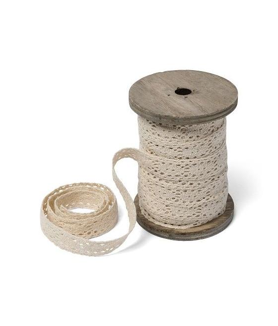 Bobine Dentelle Ivoire