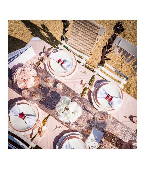 24 Roses Mousse Blanche