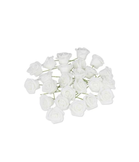 Roses Mousse Blanches