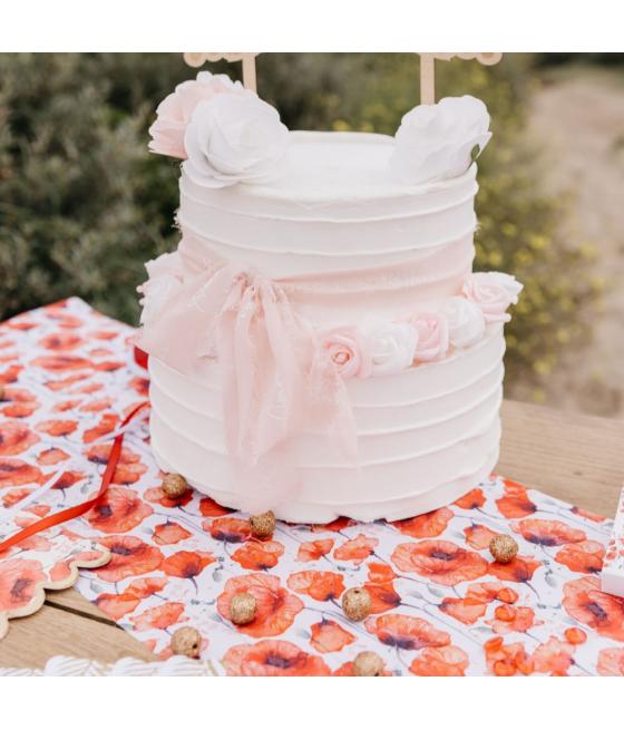 Roses Mousse Blanches