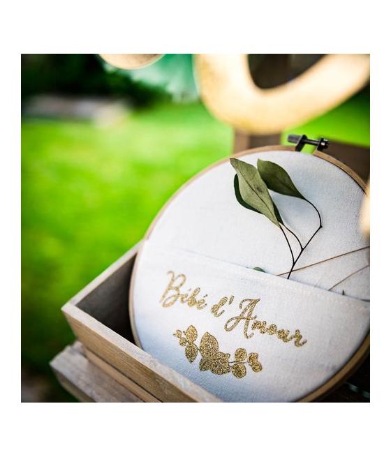 Cadre Pochette Bébé d'Amour