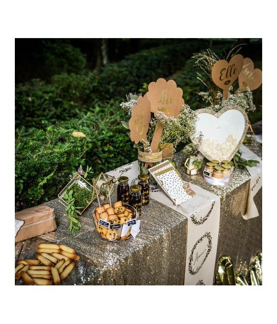 Bocal à Conserve Or