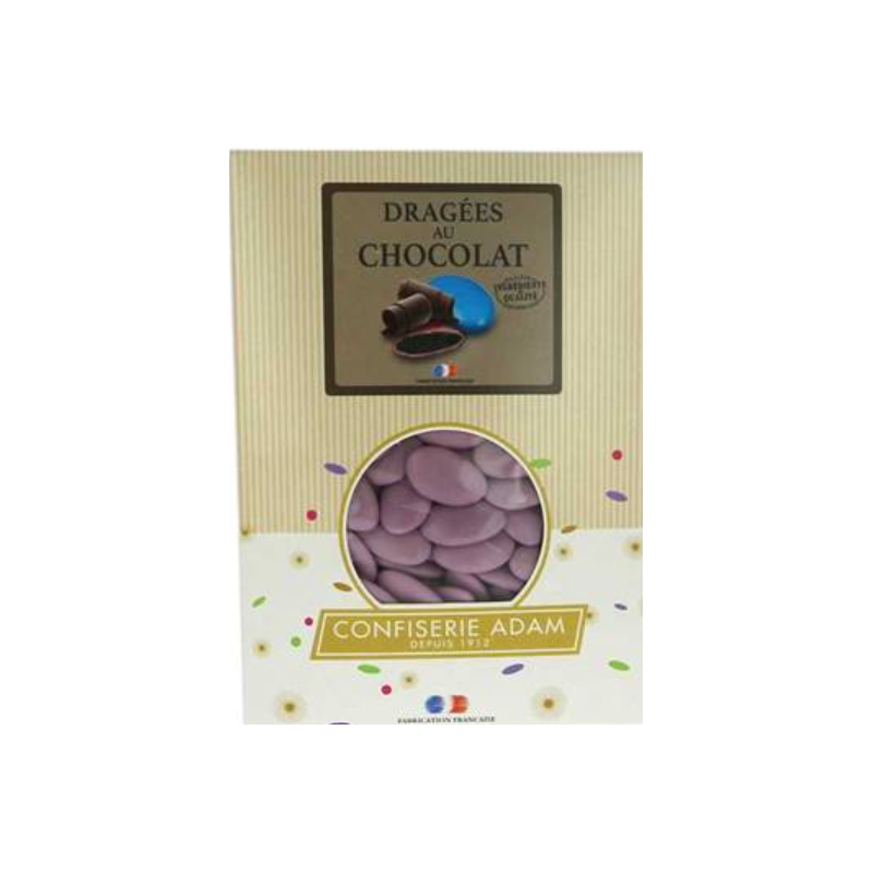 Dragées chocolat Lilas - 500gr