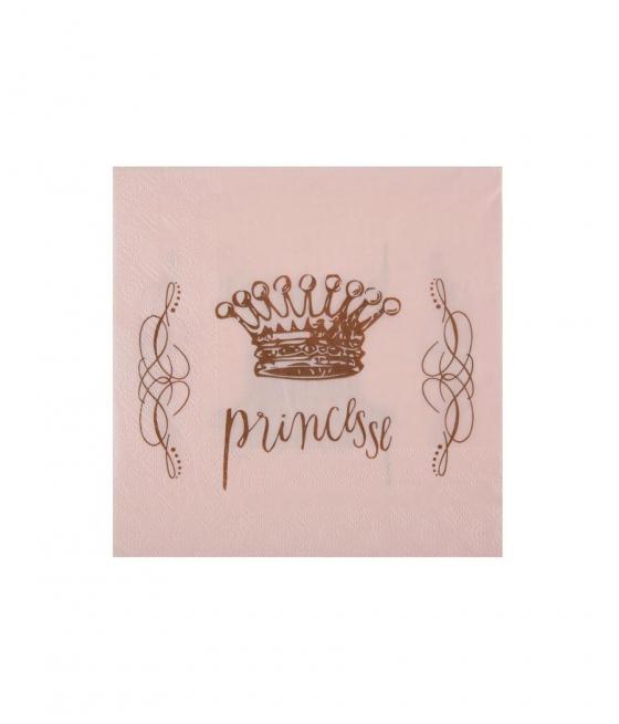 KIT PRINCESSE 6 pièces serviettes