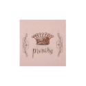 KIT PRINCESSE 6 pièces serviettes