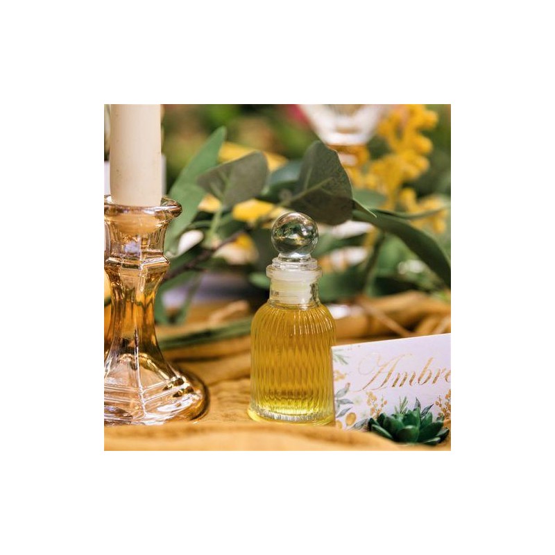 Bouteille Cabochon + Bouchon en Verre