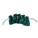 pochons velours vert