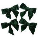 noeuds velours vert anglais