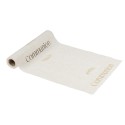 chemin table communion effet lin or