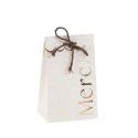 sachets merci papier lin