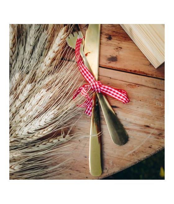 ruban vichy rouge blanc