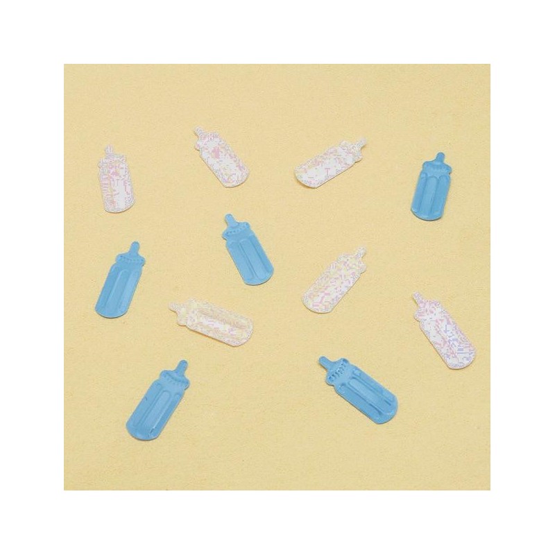 confettis de table biberon
