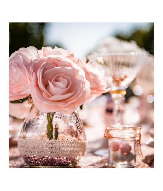 Bouquet de 8 Roses Mousse