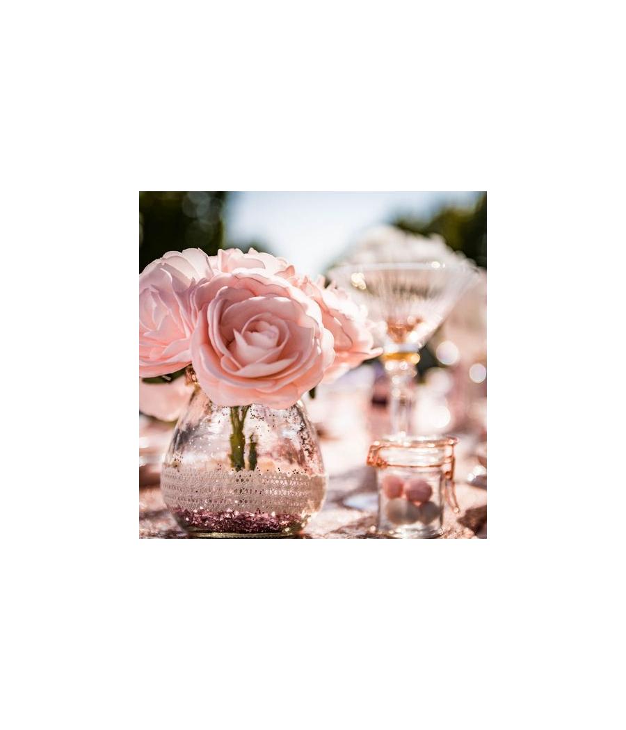 Bouquet de 8 Roses Mousse