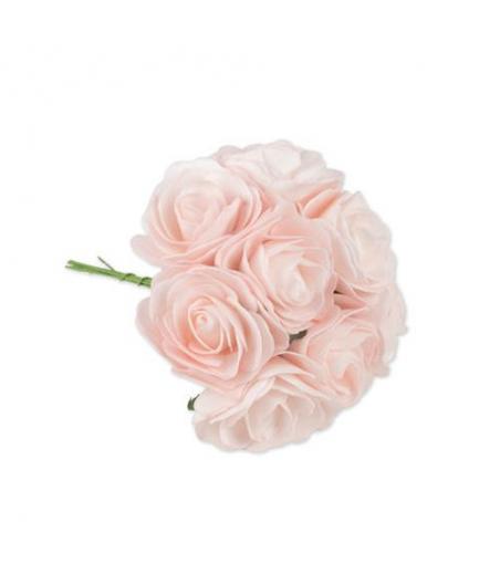 Bouquet de 8 Roses Mousse