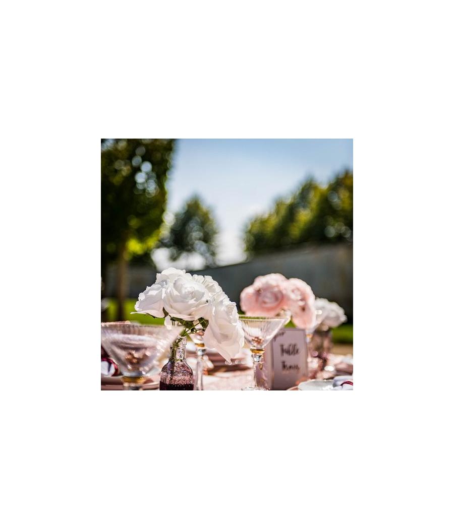 Bouquet de 8 Roses Mousse