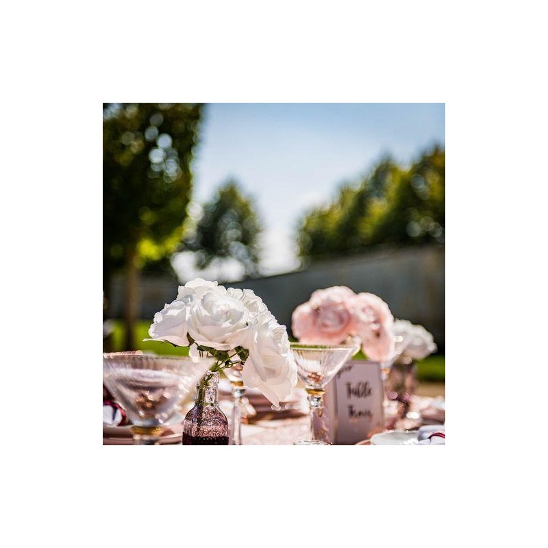 Bouquet de 8 Roses Mousse