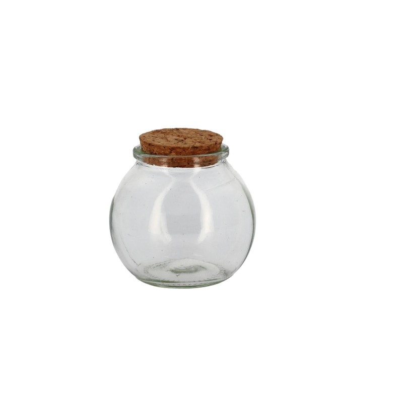 Contenant boule verre liège