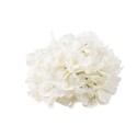 tete hortensia blanc artificielle