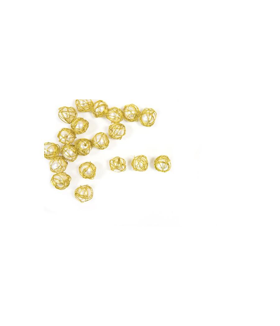 DECO DE TABLE PERLES / METAL