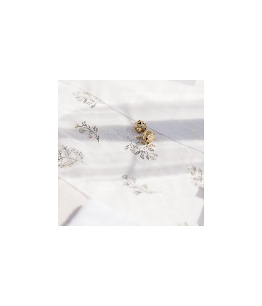 24 Perles en Bois Paillettes