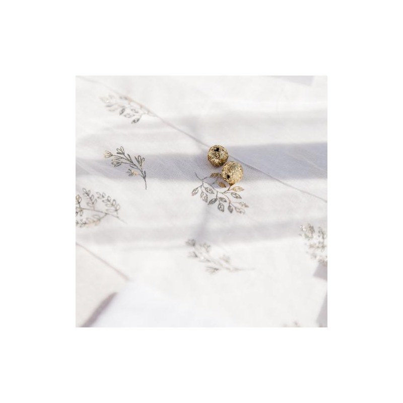 24 Perles en Bois Paillettes