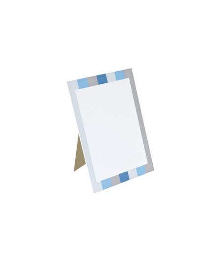 Porte menu friandise bleu 