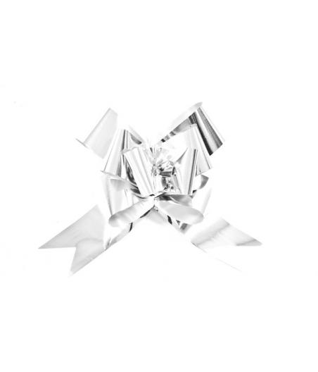 Noeud a tirer forme papillon x Argent 
